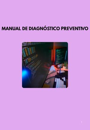 Manual De Diagnóstico Preventivo