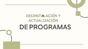 11 Desinstalación Y Actualización De Programas 2 Pdf