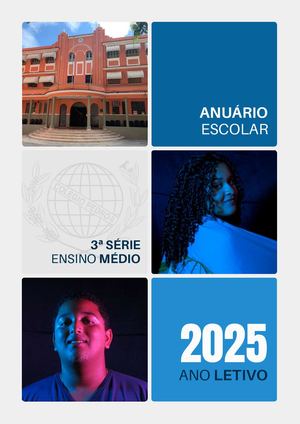 Anuário Escolar 3ª Série Do Ensino Médio Ano Letivo 2025 Campus Engenho Novo Ii Colégio Pedro Ii