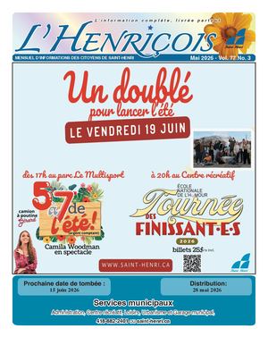 Henriçois Mai 2026