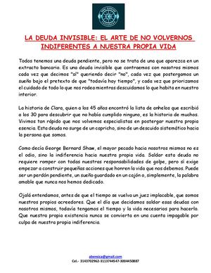 La Deuda Invisible