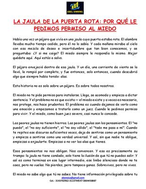 La Jaula De La Puerta Rota