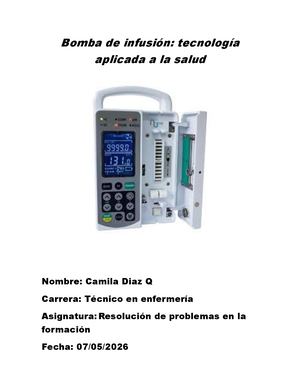 Bomba De Infusión