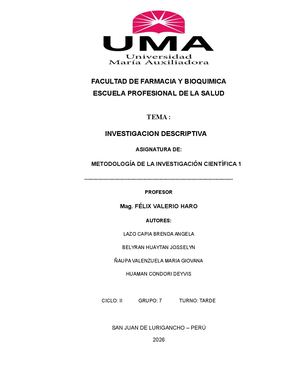 Investigacion Descriptiva (Grupo 7)