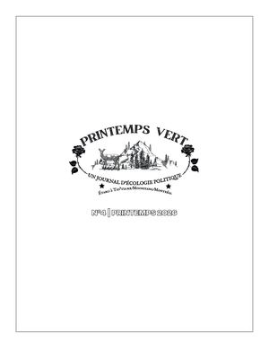 Printemps Vert n°4 | Printemps 2026