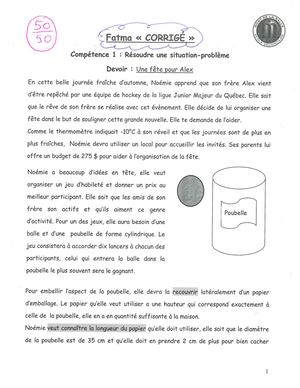Corrige Dev 2