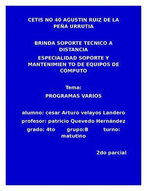 Programas Varios (1)