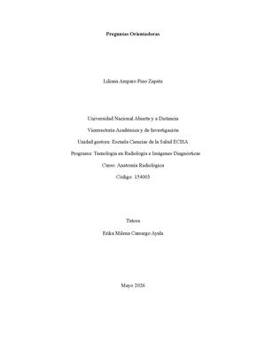Preguntas Orientadoras Anatomia Radiologica 4