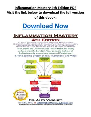 Inflammation Mastery 4th Edition PDF