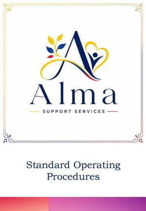 Alma Standard Operating Procedures