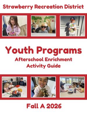 2026 Fall A Youth Programs Activity Guide