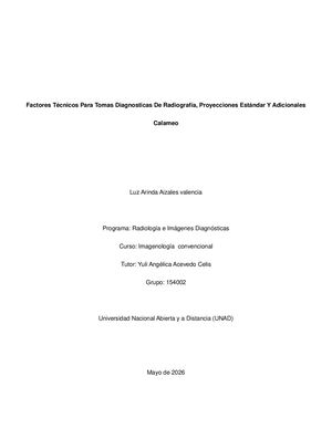 Protocolos Radiográficos Imagenología convencional