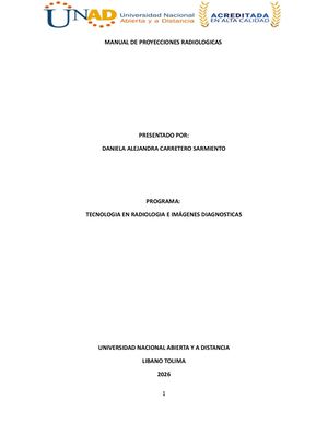 PROYECCIONES RADIOLOGICAS