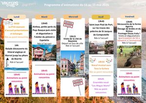 Prog Du 11 Mai Au 15 Mai