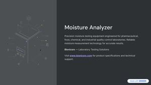 Moisture Analyzer for Laboratory Testing
