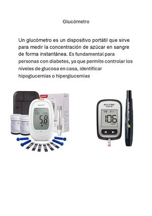Glucometro