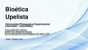 Revista Bioetica Angel Lara