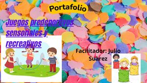 Juegos pre deportivos y sensoriales