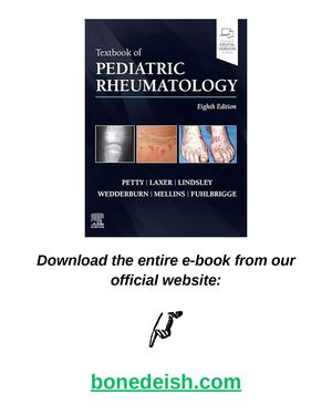 Textbook of Pediatric Rheumatology 8th Edition pdf