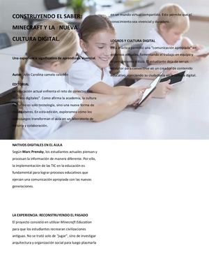 Construyendo El Saber