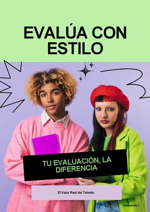 Revista Evalúa Con Estilo - Volumen V