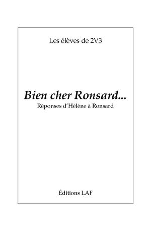Bien Cher Ronsard 2026 2v3