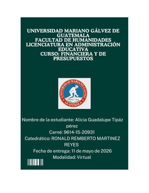 Semana 11 Administracion Financiera
