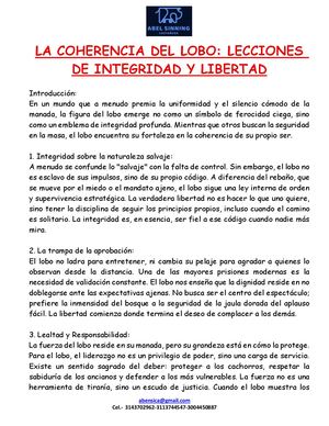 La Coherencia Del Lobo