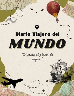 Diario Viajero Del Mundo Compressed
