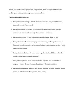 Anatomia Radiologica craneo y cara