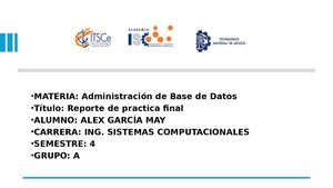 Reporte Final Alex Garcia May