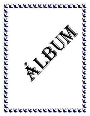 Album De Organizacion Escolar