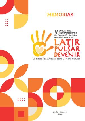 5to Encuentro Iberoamericado de Educación Artística y Buenas Prácticas