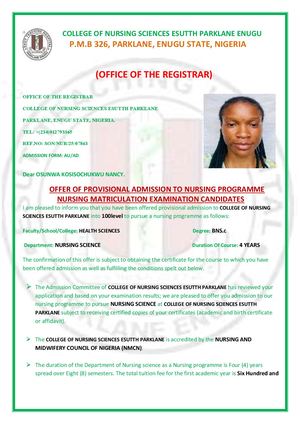Malikiya College of Nursing Sciences, Bauchi, has opened its Post UTME application for admission ☎️{(0)8039478772) ☎️{+23408039478772 into the ND/HND Nursing Programme for the 2026/2027 academic session.The form is for candidates who meet the O’level, UTM