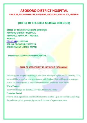 Sancta Maria Catholic College of Nursing Sciences, Uzairue, has opened its Post UTME application for admission ☎️{(0)8039478772) ☎️{+23408039478772 into the ND/HND Nursing Programme for the 2026/2027 academic session.The form is for candidates who meet th