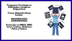 Protocolos En Mmss, Mmii, Tórax, Cráneo, Abdomen, Pelvis Y Cadera Alejandra Borja