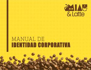 Manual De Identidad Corporativa Miau Y Latte