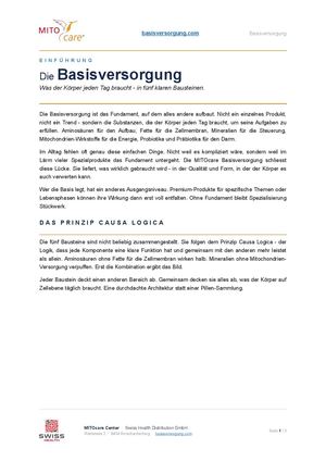 Einleitung Basisversorgung
