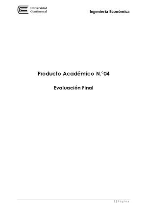 Producto Académico 04 2026