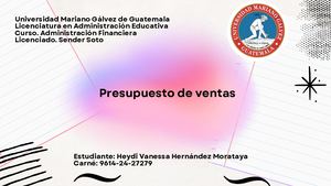 Presupuesto