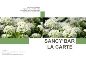 Carte Sancy Bar 2025 Sept