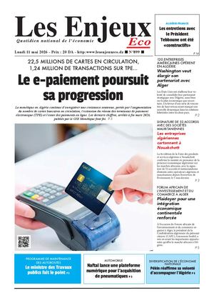 LES ENJEUX ECO N°899