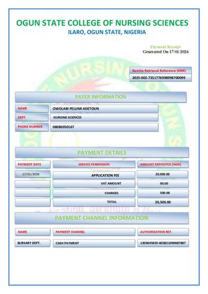 Mercy College of Nursing Sciences, Ido-Osun, Osun State, has opened its Post UTME application for admission ☎️{(0)8039478772) ☎️{+23408039478772 into the ND/HND Nursing Programme for the 2026/2027 academic session.The form is for candidates who meet the O