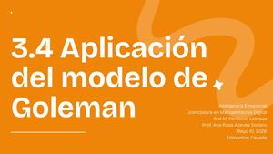 3 4 Aplicación Del Modelo De Goleman