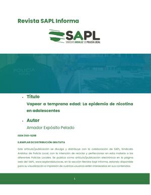 Vapear A Temprana Edad La Epidemia De Nicotina En Adolescentes