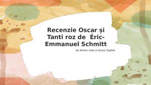 Oscar și tanti roz recenzie