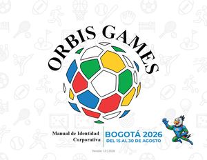 Orbis Games: Bogotá 2026 | Manual De Identidad Corporativa