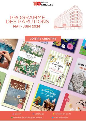 parutions mai-juin - loisirs créatifs & arts
