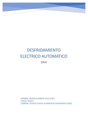 Desfridamiento Electrico Automatico