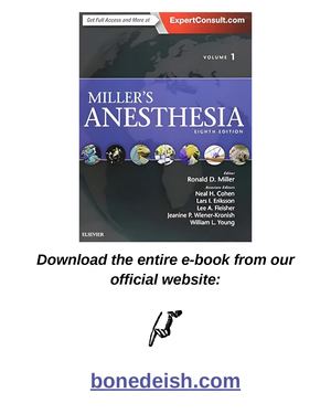 Miller’s Anesthesia, 2-Volume Set 8th Edition pdf